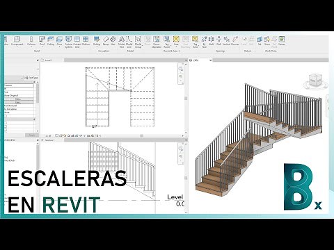Escaleras en Revit | Escalera por boceto | Revit Práctico