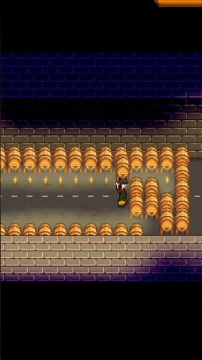 Best Keg Layout for the Dark Tunnel in Stardew Valley #stardewvalley #games #shorts