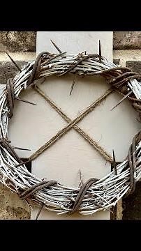 How to make a crown of thornes