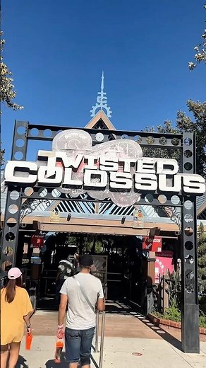 Twisted Colossus - the BEST roller coaster at Six Flags Magic Mountain