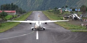 "Tencing-Hilari" a nightmare for pilots: One of the most dangerous airports in the world, located at nearly 3 meters above sea level (Video)