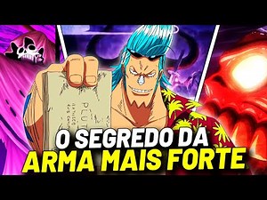 A ARMA MAIS FORTE DO MUNDO JA FOI REVELADA E VOCÊ NÃO PERCEBEU! O SEGREDO DE PLUTON | ONE PIECE