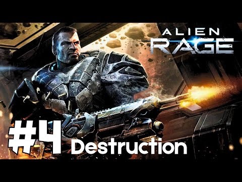 Alien Rage PS3 | Part 4: Destruction (Разрушение) — Full Walkthrough No Commentary