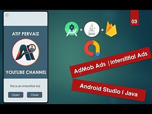 AdMob Ads | 03 Interstitial Ads | Android Studio | Java