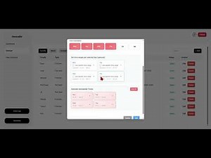 Class Scheduling System Demo