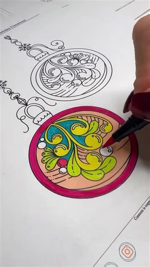 A Cozy Holiday Drawing Break | Festive Doodle Art for Calm ✨🎄 #shorts