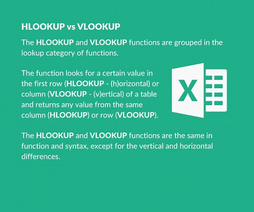 HLOOKUP vs VLOOKUP: A Beginner's Guide | GoSkills