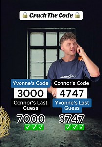 Connor & Yvonne Play 'Crack The Code' Game