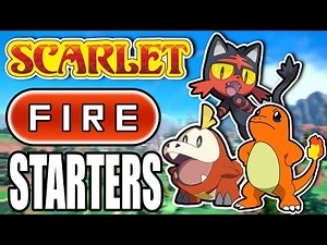 Pokemon Scarlet But I Can Only Use Fire Type Starters