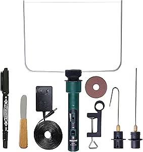 WINONS Hot Wire Foam Cutter with Temperature Controller and Light Indicator, WFC0008 Styrofoam Cutter with Max. Temp. - 400°C, Polystyrene Cutting Tool for DIY Projects (Kit of 10)