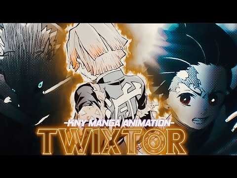 Zenitsu 4K Manga Twixtor Clips | Demon Slayer Infinity Castle Arc |