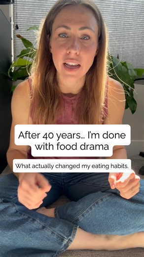 Nourishing my body well at 40 👇