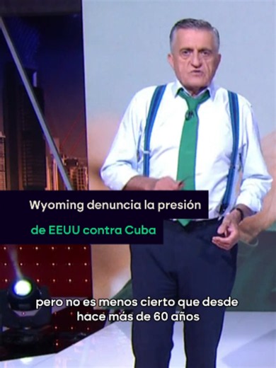 Wyoming denuncia la presión de EE. UU. y el bloqueo a Cuba