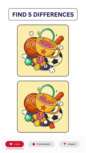 Find 5 differences Santa challenge #shorts #findthedifference #christmasgames