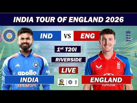 INDIA vs ENGLAND 1st T20 MATCH LIVE COMMENTARY | IND VS ENG LIVE | IND MATCH LIVE TODAY | INDIA BAT