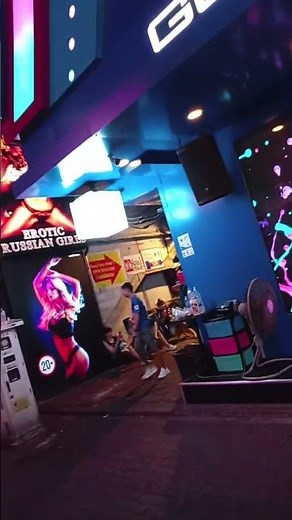 PATTAYA Thailand walking street so many cute nice girls