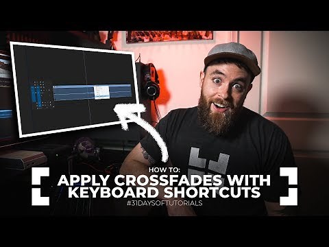 QUICKLY apply video and audio crossfades using keyboard shortcuts in Premiere Pro