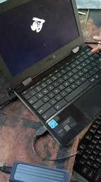 Sukses unlock BIOS chromebook biar bisa install Windows dan Os lain 🤡 #laptop #chromebook