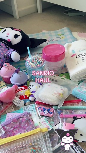 ✨ Sanrio Haul ✨#sanrio #sanriotiktok #sanriohaul #hellokitty #hellokittyhaul #shopping #shoppinghaul #shoptok #fyp #miniso #daiso #shoppingaddict #haul #haultok #hugehaul