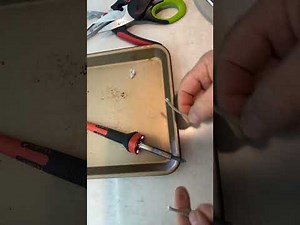 How to repair a continual cord loop that has broken or frayed