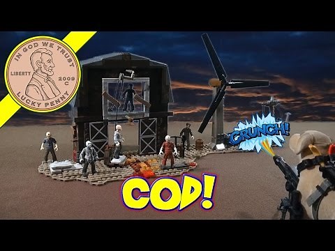 Call Of Duty Zombies Tranzit Farm Set #06828, Mega Bloks