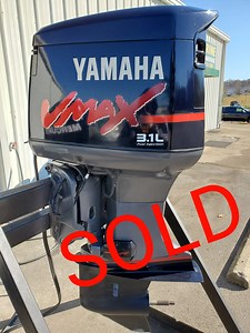 $6,495 Good Used 2001 Yamaha VMAX 225 HP 6-Cyl EFI 2-Stroke 20" (L) Outboard Motor. Model number: VX225TLRZ. Serial number: 66KL302949. Weight - 488 lbs. 110-118 PSI compression on all six cylinders. Good Original Condition. New Gear Oil. Oil Injected. Fuel Injected. Has been used in Fresh Water. Electric Start. Power Tilt/Trim. Minor Scuffs on top of the Hood. NOTE - Please be sure to check all shipments for any potential damage during transit. It is the sole responsibility of the receiving par