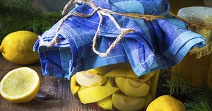 Citrons confits à l'huile d'olive