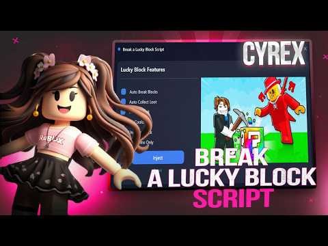 BREAK A LUCKY BLOCK SCRIPT *NO KEY* - BEST AUTO FARM LUCKY, FREEZE SAMMY, AUTO GOD & MORE!