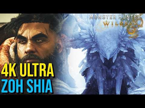 Monster Hunter Wilds - ZOH SHIA Boss Fight (Hammer, 4K, ULTRA)