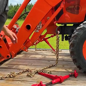 772K views · 3.6K reactions | How to CHAIN a Tractor to a Trailer #tractorlife #homestead #countrylife #tractors | Piney Grove Homestead and Mini Farm | Facebook