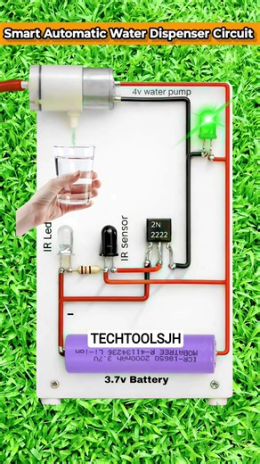 smart automatic water pump connection circuit diagram #shots #electrical #electrician