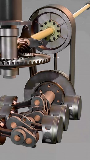 197K views · 3.4K reactions | como funciona un motor radial | Fismatt | Facebook