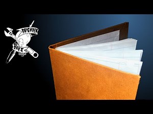 How to Make a Hardcover Book out of a Spiral Notebook