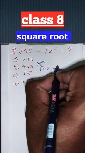 square root easy tricks 🔥😱