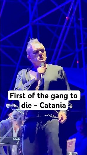 Morrissey - First of the gang to die (live in Catania - 31/07/2025) #live #morrissey #concert