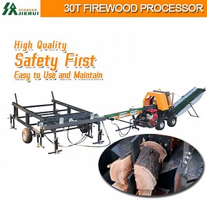 [Hot Item] Automatic Log Splitter Gasoline Wood Processor Machine Firewood Processor Retail