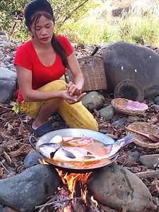 1.1M views · 10K reactions | Cooking Sour Fish Soup recipe and Yummy Delicious Part 1 #cooking #soup #recipe #fish #yummyfood #deliciousfood | Jungle Food TV | Facebook