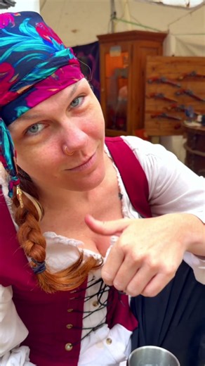 Aye! Now THAT be a treasure worth plundering! 🏴‍☠️ KC Ren Fest Fun!
