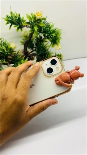 DIY trending phone case teddy #trending #diy #craft #viral #craftideas #explorepage #clay #phonecase