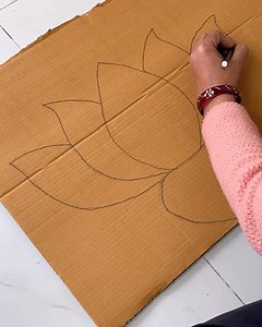 Lotus flower wall hanging ! #wallhanging #diyideas #crafts | Craft Engineer