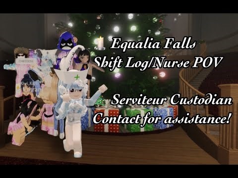 ˗ˏˋ꒰ 🍧 ꒱ Equalia Falls Shift Log/Nurse POV w Kona! -Christmas Special- ⍣ ೋ