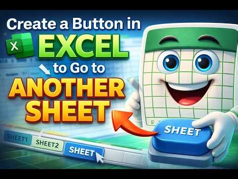 How to Create a Button in Excel to Jump to Another Sheet