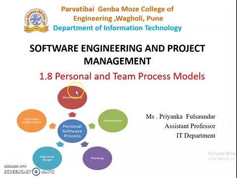 Personal Software Process And Team Software Process ( PSP &TSP)