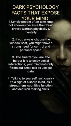 5 Dark Psychology Facts That Will Blow Your Mind(U positive with knowledge)
