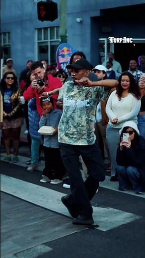 Watch Turf Dancer OWN the Streets of Oakland 💯🕺🏽 Oakland First Fridays #turfinc #oaklandfirstfriday