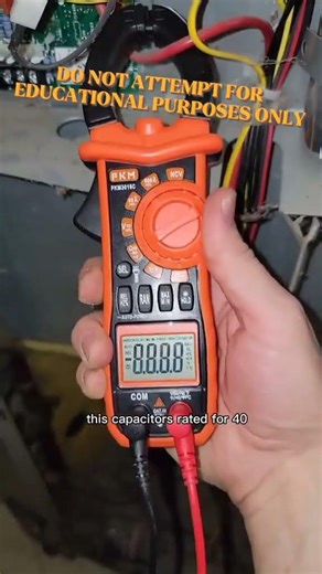 part 33 | How to check a capacitor on a hvac unit