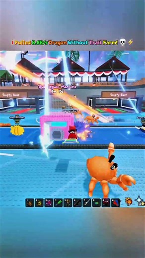 I Pulled 8.6B/s Dragon Without Trait Farm! 👀⚡ || #stealabrainrot