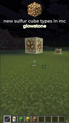 new sulfur cube blocks in minecraft 🤯