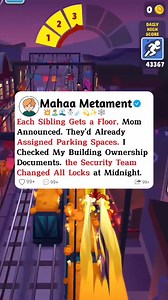 Mom said each sibling gets a floor so i checked the deed and changed the locks at midnight.#redditstories #redditreadings #reddit | Deep Scroll Stories