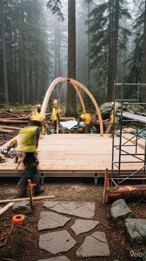 Tiny Luxury Cabin in the Woods | Mind-Blowing Transformation